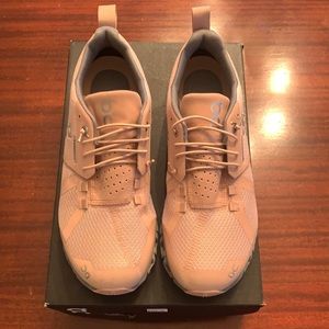 On Cloud Waterproof Shoes Sneakers Rose Lunar 7